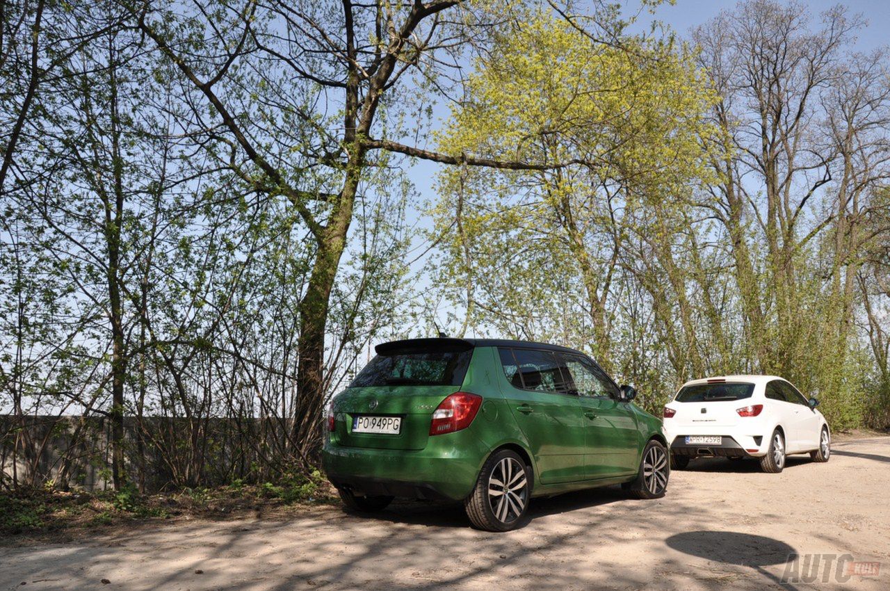Seat Ibiza Cupra Bocanegra & Skoda Fabia vRS