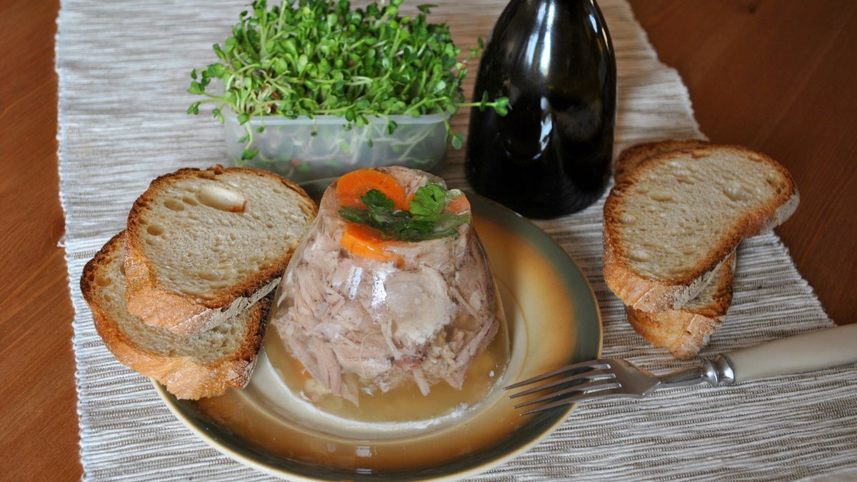 Galareta wieprzowa była popularną przekąską w PRL