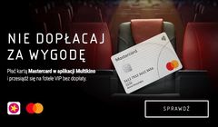 Zniżki na bilety do Multikina we wspólnej promocji z Mastercard