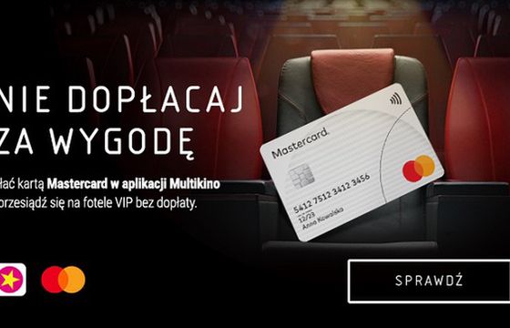 Zniżki na bilety do Multikina we wspólnej promocji z Mastercard