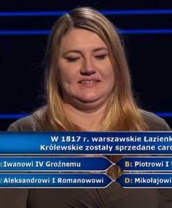 "Milionerzy": usłyszała pytanie i zadzwoniła do męża. Walnął prosto z mostu
