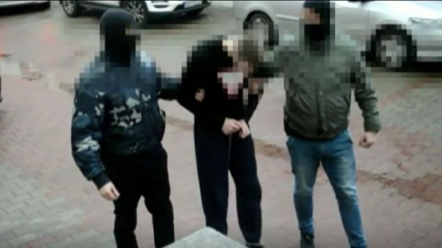 Jeden z zatrzymanych 