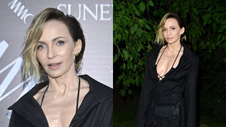 Anna Wyszkoni i jej gładka twarz posyłają uśmiechy prosto z pokazu MMC