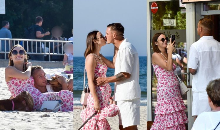  Paulina i Jakub Rzeźniczakowie odpoczywają nad morzem