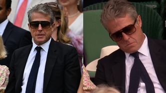 Hugh Grant ZASNĄŁ na Wimbledonie? Nagranie z aktorem podbija sieć, a internauci żartują: "To DROGA drzemka"