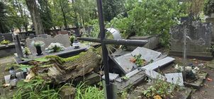 Ponad 100 interwencji strażaków w Płocku i powiecie. Silny wiatr łamie drzewa i uszkadza dachy!