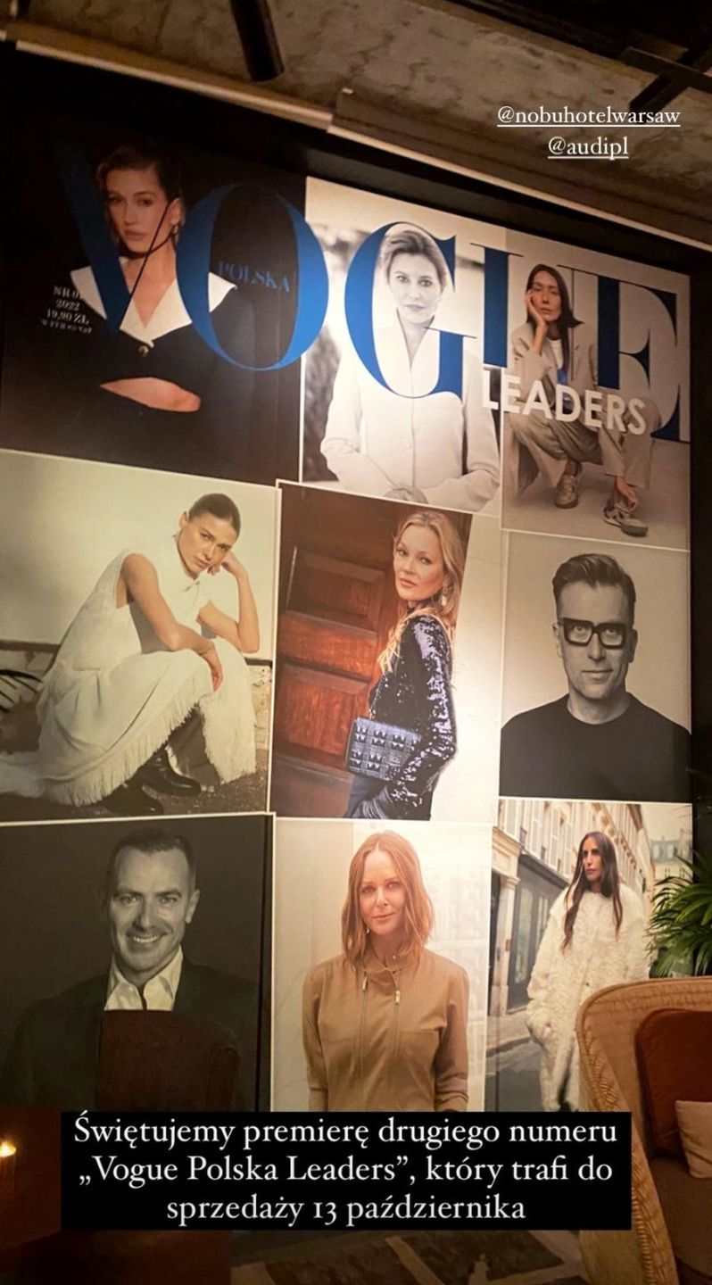 Gwiazdy na evencie "Vogue"