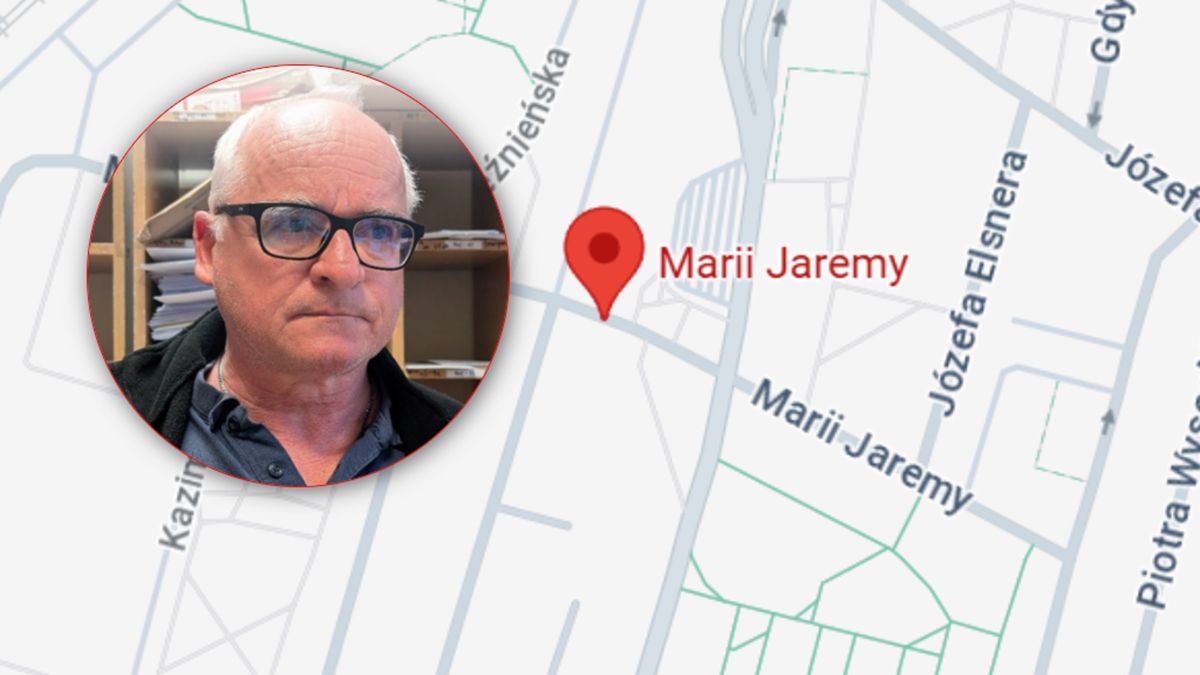 Aleksander Wąs, listonosz z Krakowa.