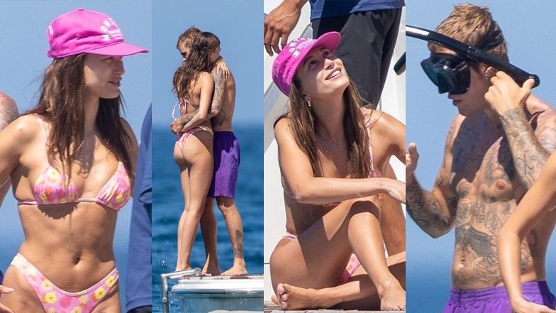 Justin Bieber i Hailey Bieber spędzają romantyczny czas na jachcie 