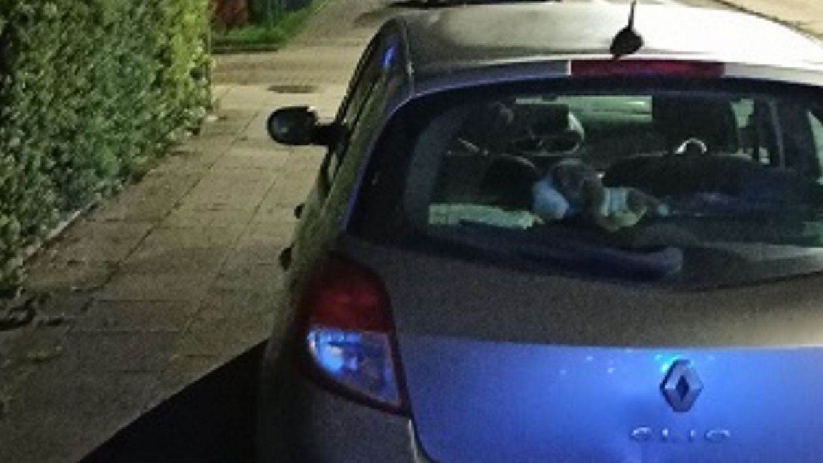 Kierowca zniszczył swoje auto