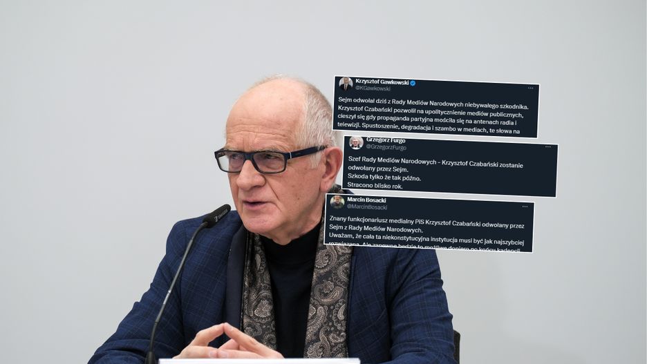 Czabański odwołany z RMN