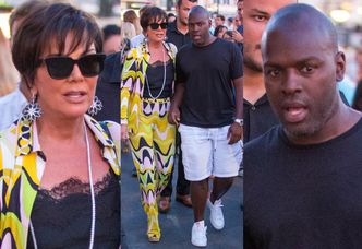Kris Jenner i jej "camel toe" spacerują po francuskim kurorcie (ZDJĘCIA)