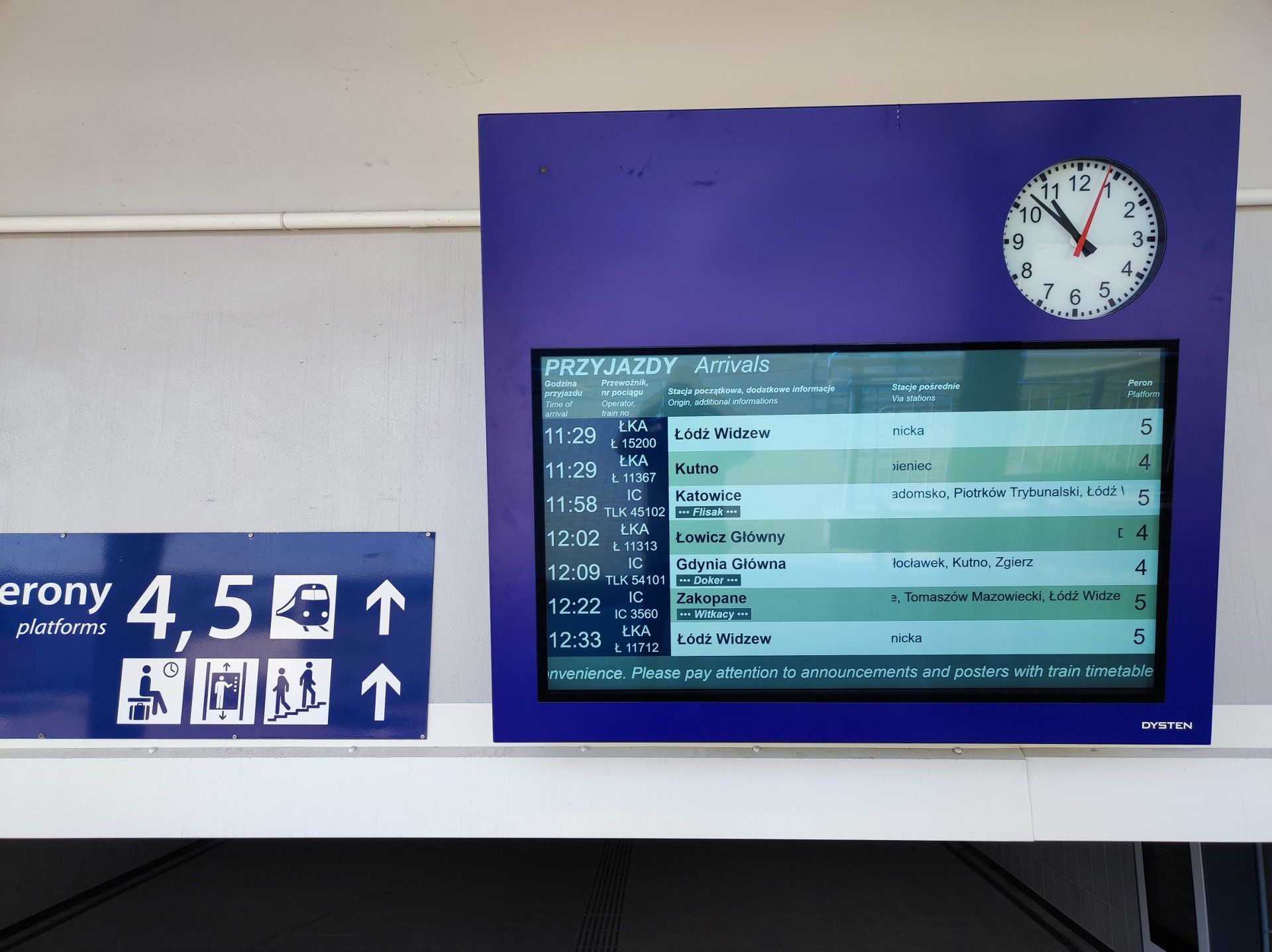 Pociągi Intercity po zmianie rozkładu częściej niż dotąd będą odwiedzać łódzkie dworce