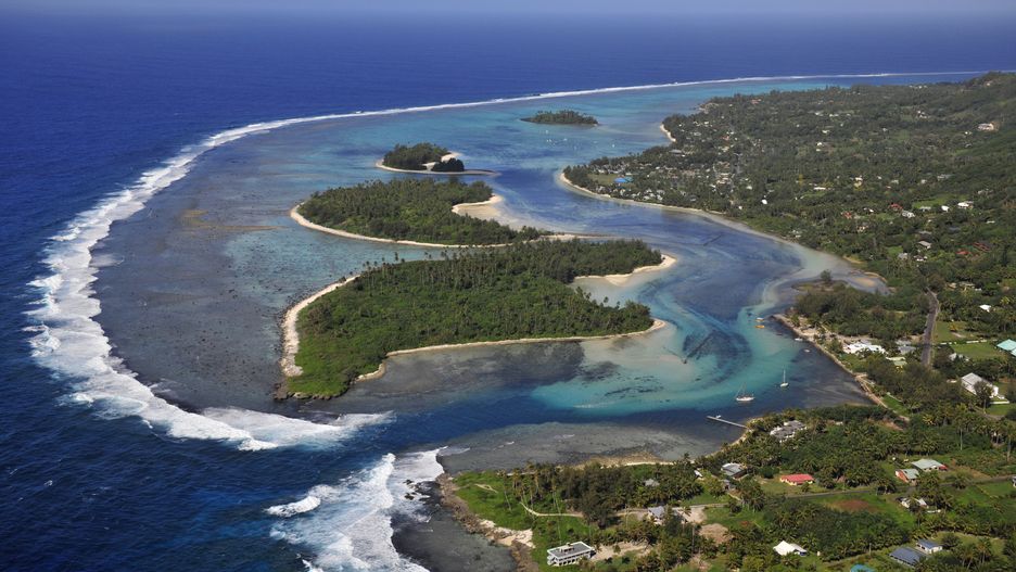 Wyspa Rarotonga, wchodząca w skłąd Wysp Cooka 