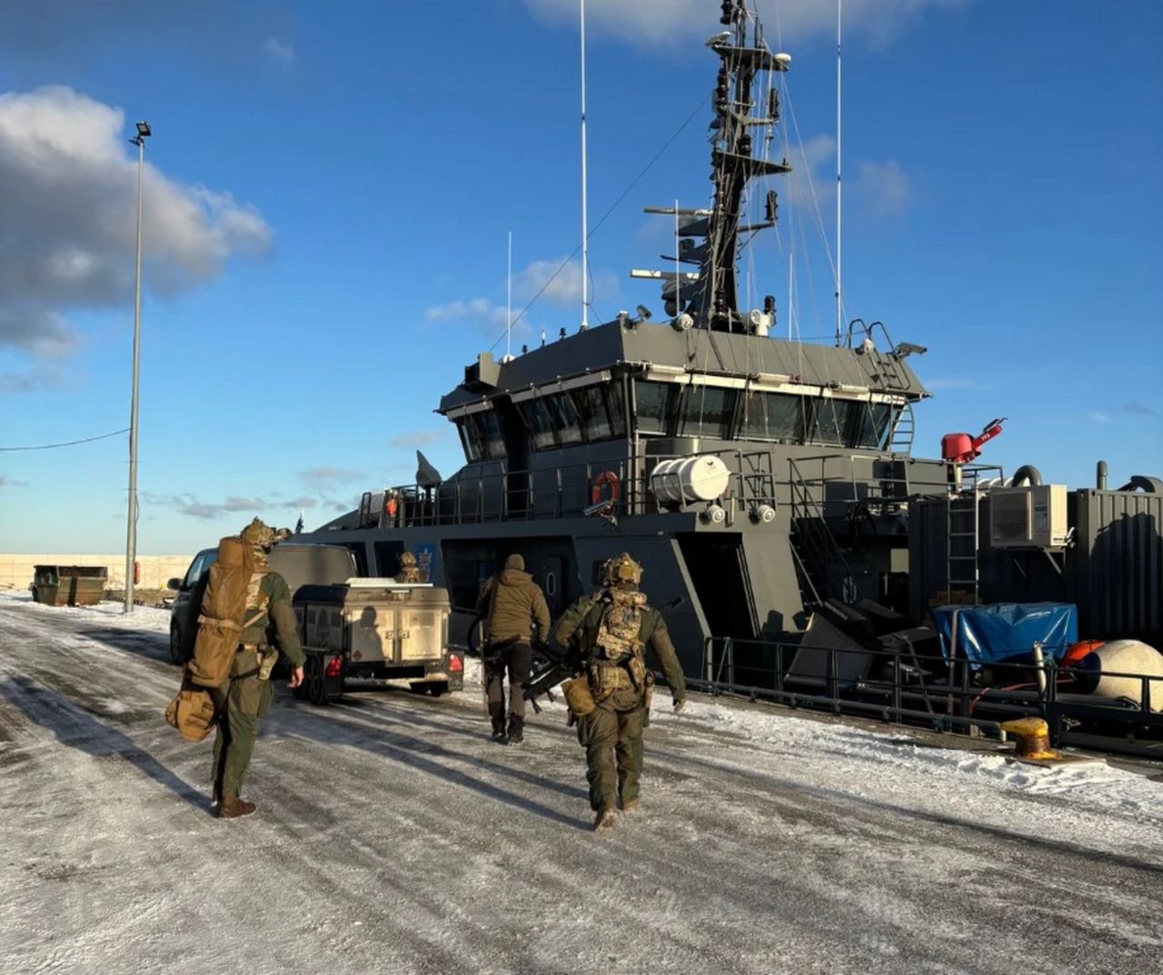 Napięcie na Bałtyku. Płynął do Rosji