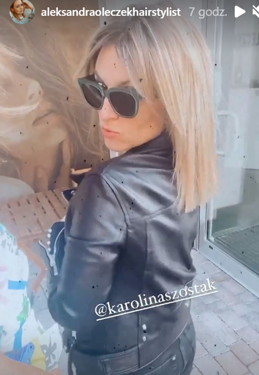 Karolina Szostak obcięła włosy