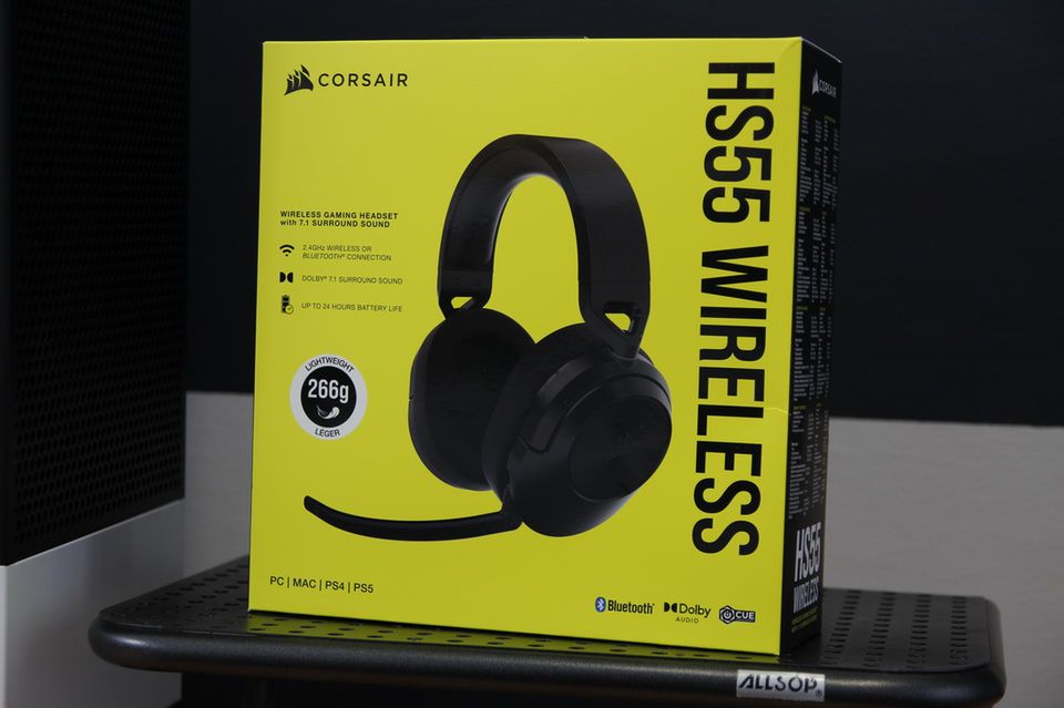 Test headsetu Corsair HS55 Wireless