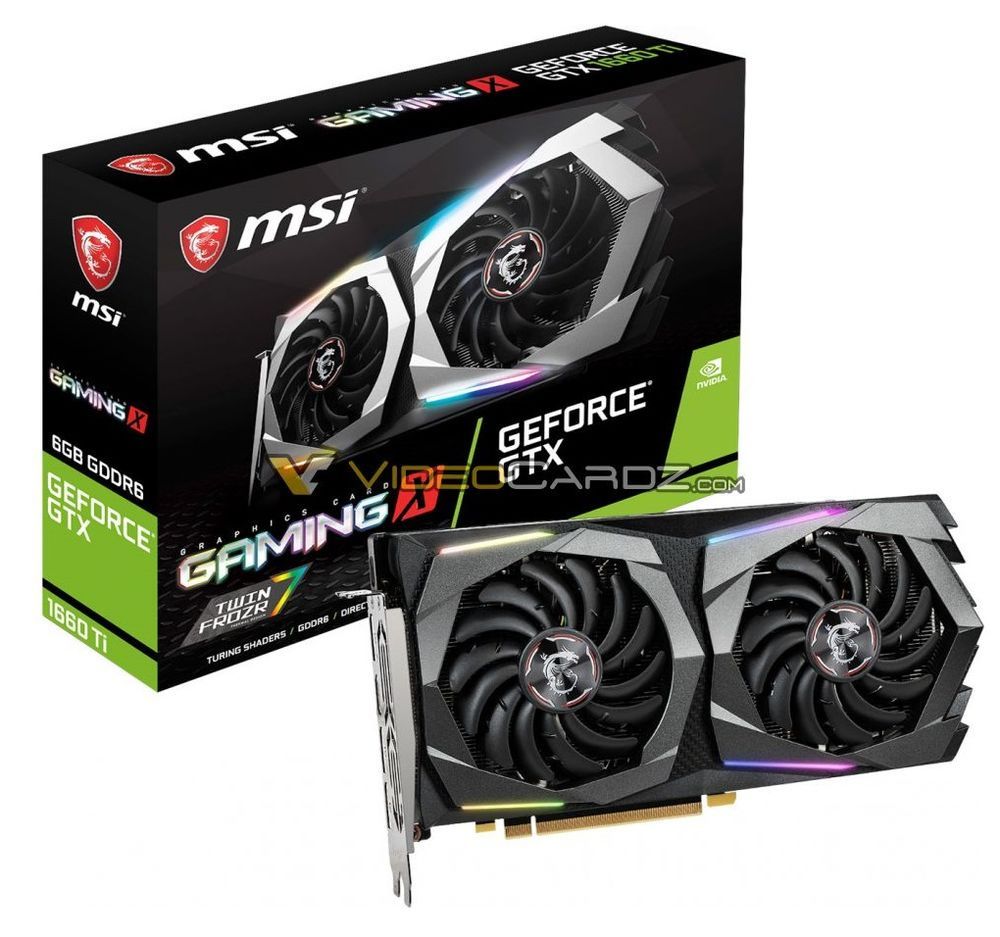 MSI GeForce GTX 1660 Ti Gaming C