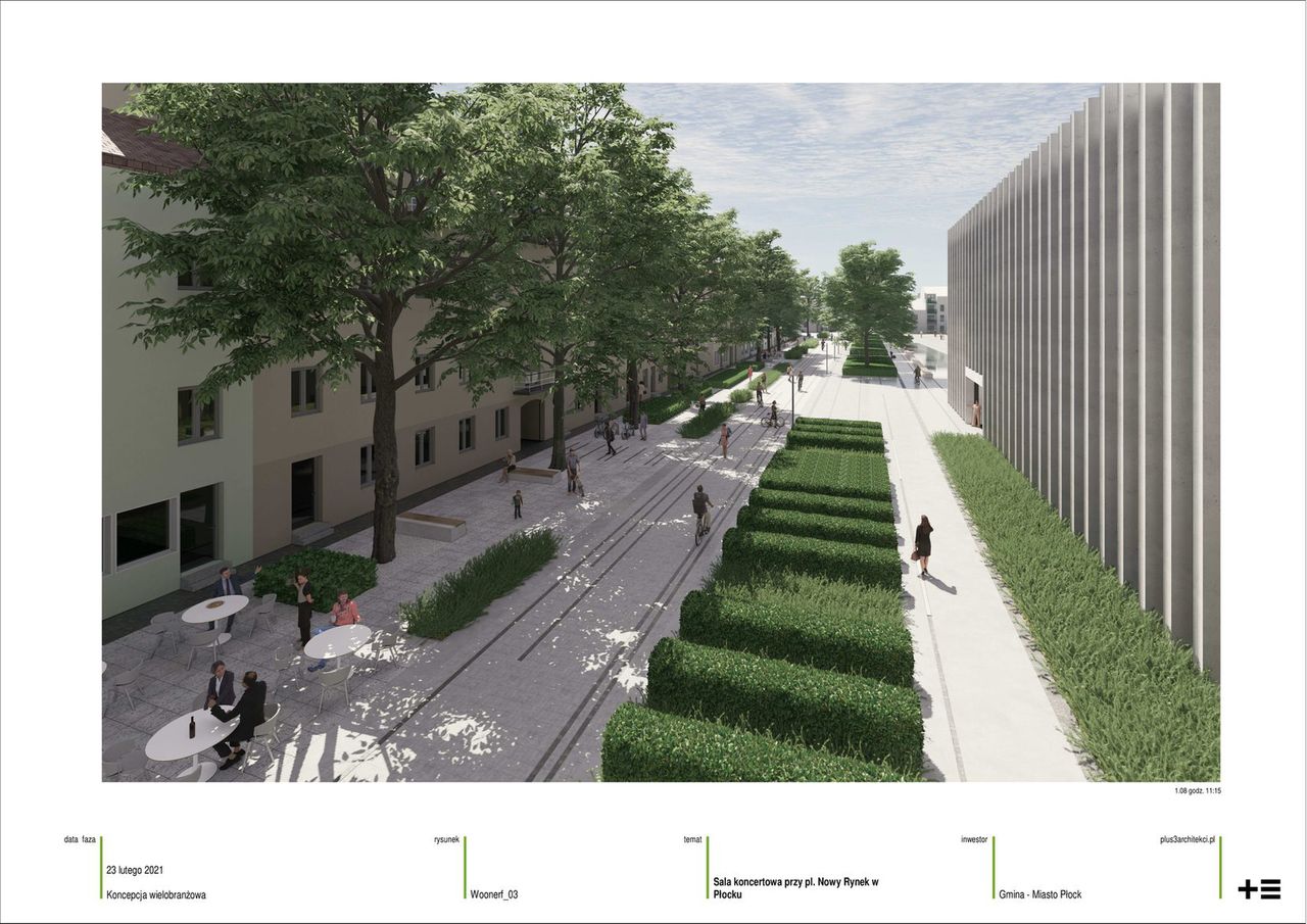 Płocka filharmonia projekt 