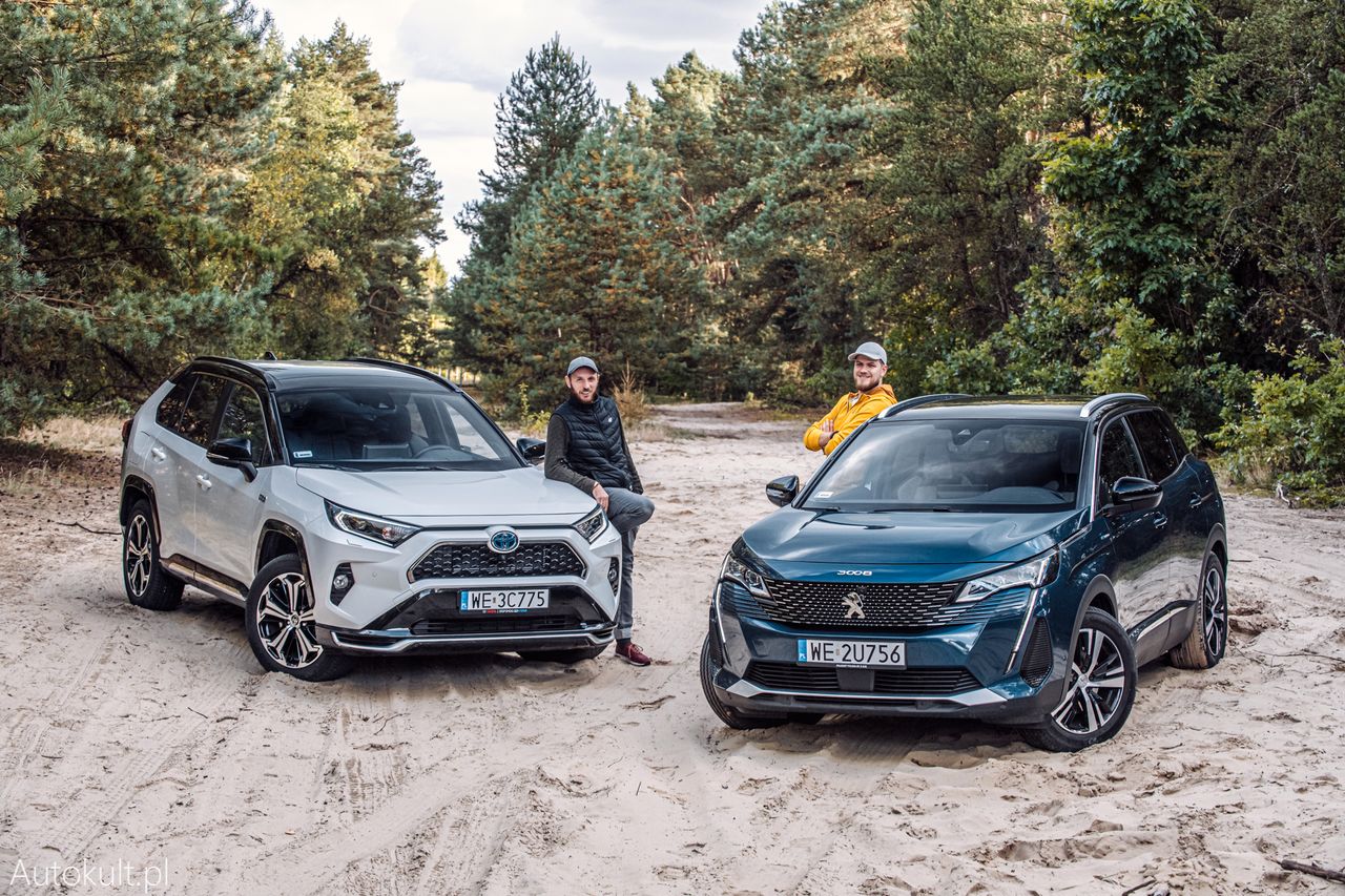 Peugeot 3008 GT HYbrid4 vs. Toyota RAV4 Plug-in Hybrid