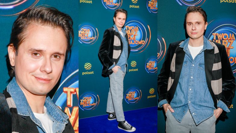 "Twoja Twarz Brzmi Znajomo" - gwiazdy programu pozują na konferencji