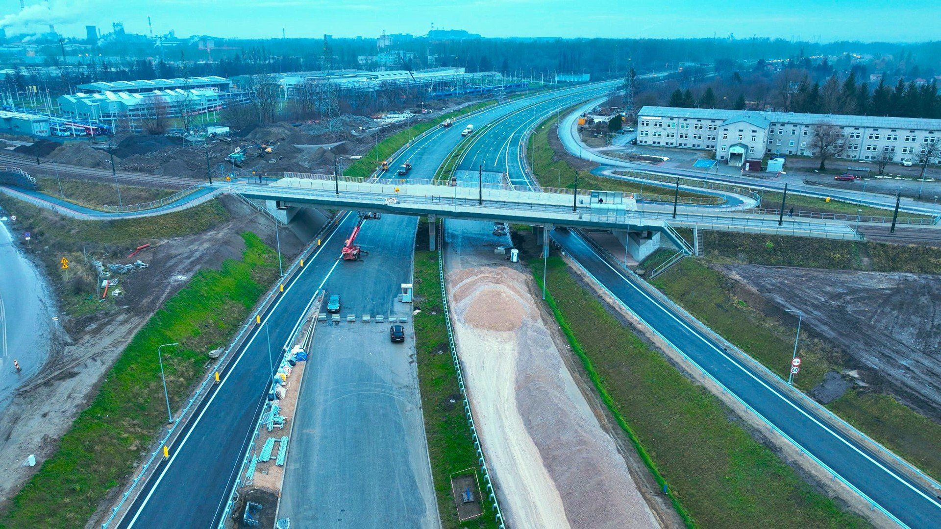 Trwają ostatnie prace przed otwarciem odcinka S7 od węzłą Nowa Huta do węzła Grębałów