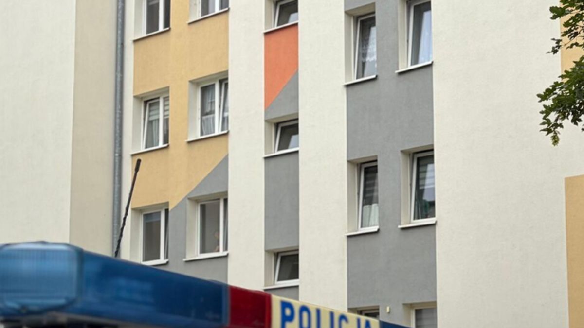 W tym bloku doszło do tragicznego odkrycia.