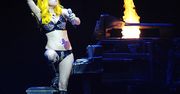 Lady GaGa spadła z fortepianu (WIDEO)