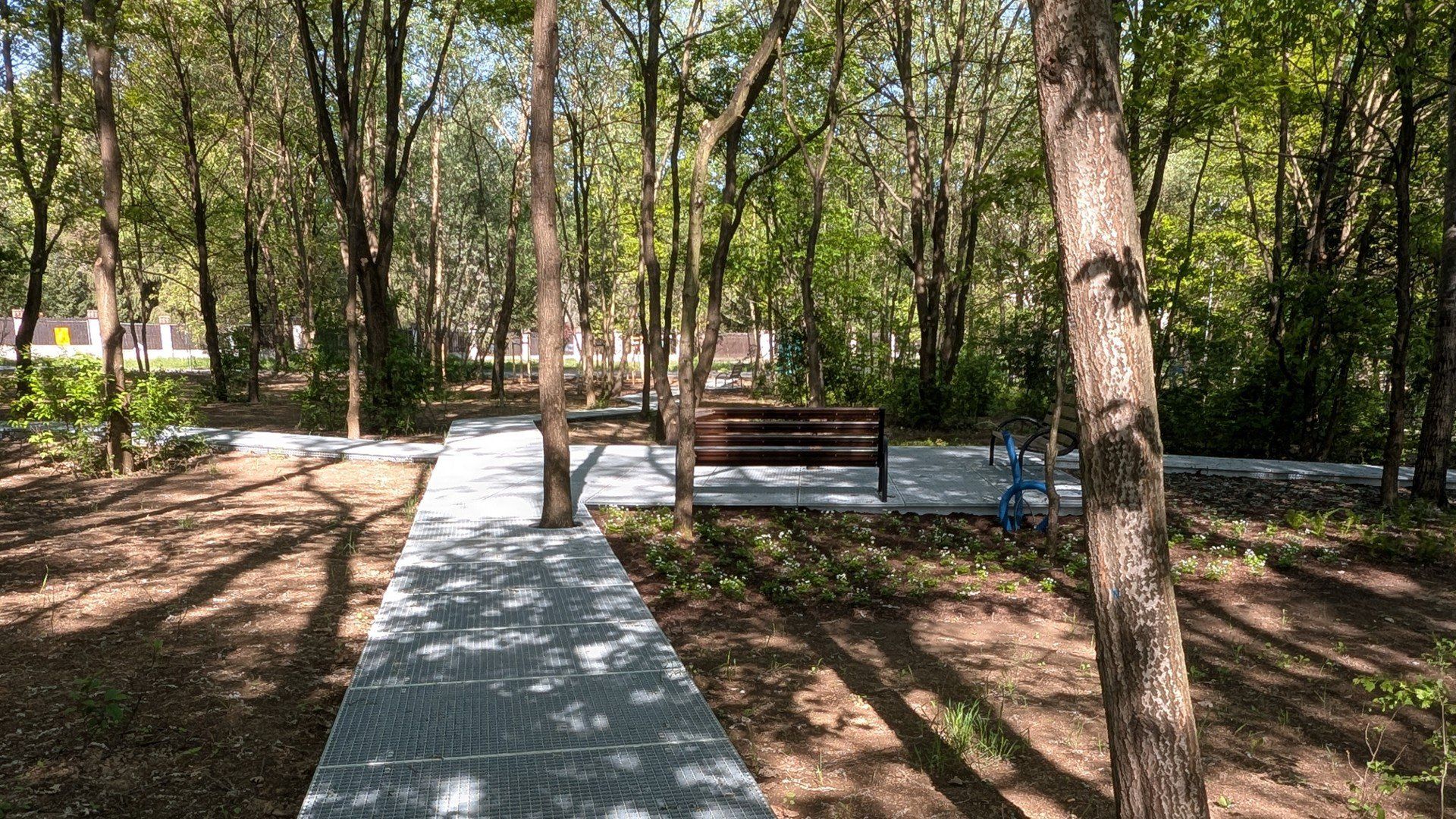 Na Ruczaju budowany jest nowy park kieszonkowy