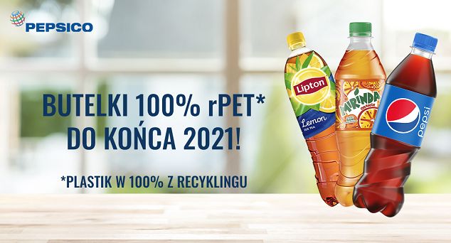 Pepsi tylko w opakowaniach z recyklingu