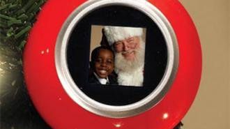 Cyfrowy album w bombce choinkowej!? 1