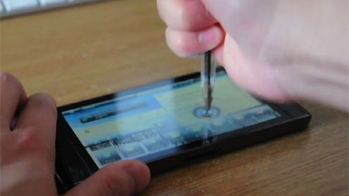 Google Nexus S bez powłoki Gorilla Glass 1