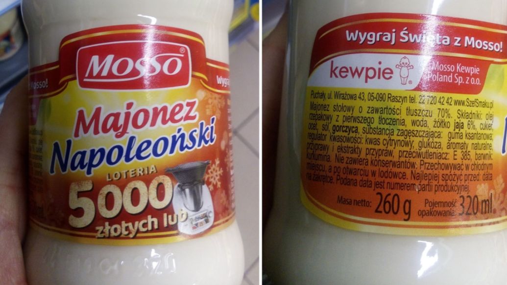 Majonez Napoleoński Mosso