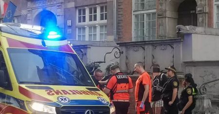 Biały dzień, centrum Gdańska. 25-latek siał zgorszenie
