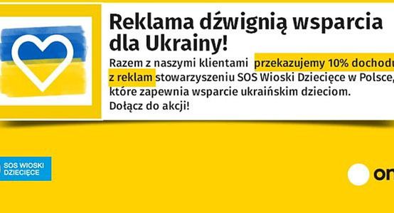 Ringier Axel Springer Polska przekaże 10 proc. przychodu z reklam na pomoc ukraińskim dzieciom
