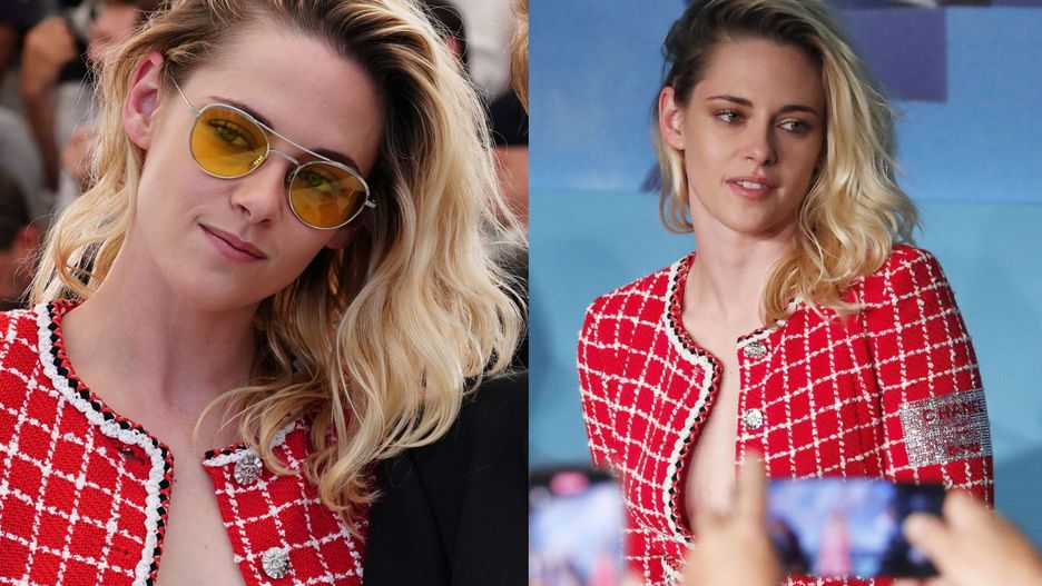 Kristen Stewart w Cannes zaszalała z dekoltem