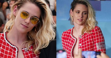 Kristen Stewart w Cannes. Milimetry dzieliły ją od wpadki