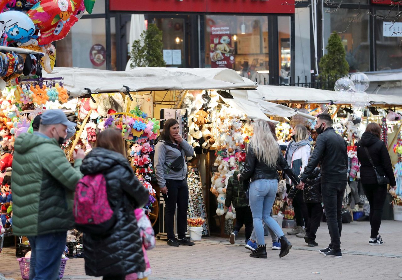 Zakopane nie spodziewa się tłumów w święta, ale w majówkę już tak - zdjęcie z maja 2021 r.