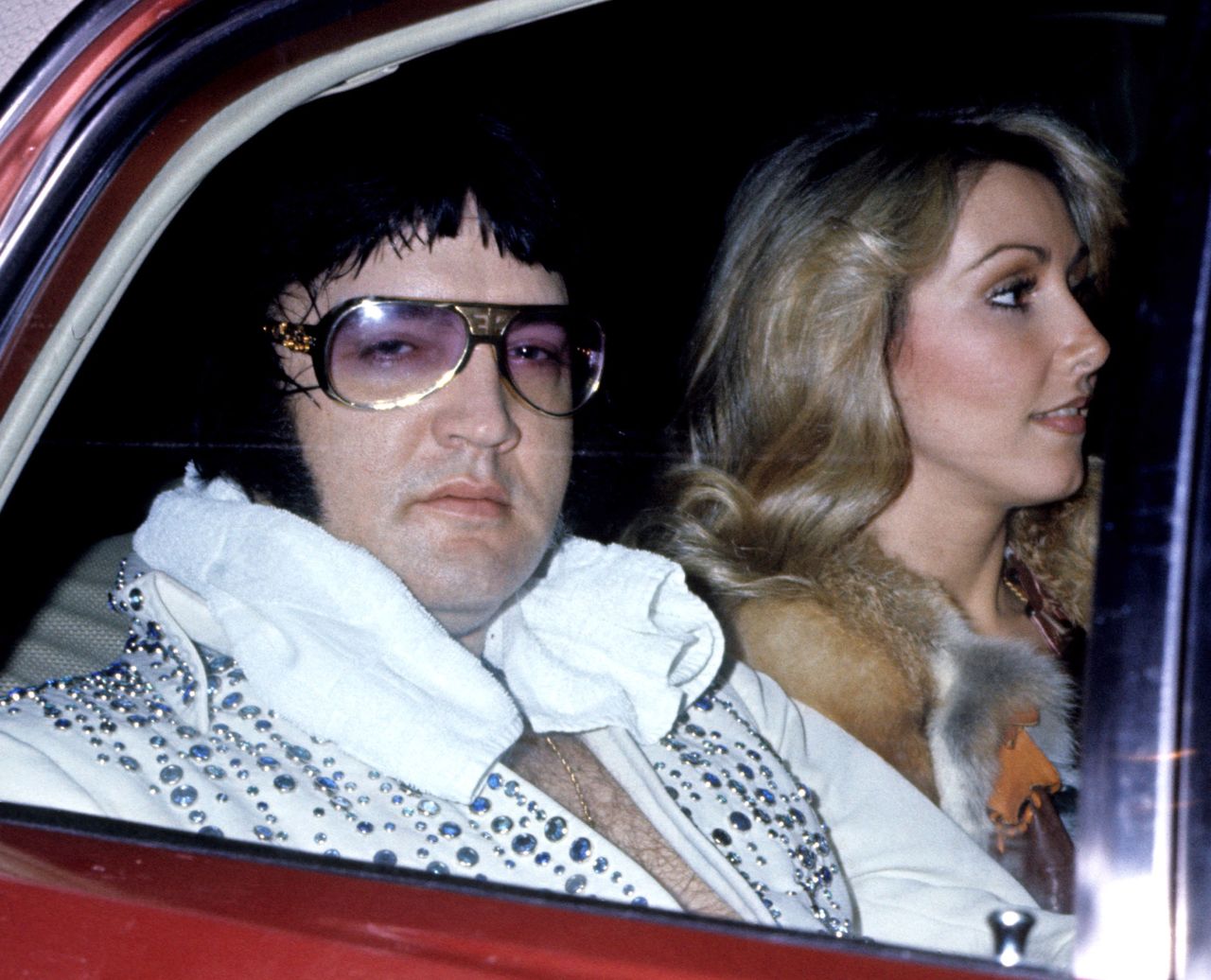 Elvis Presley i Linda Thompson 