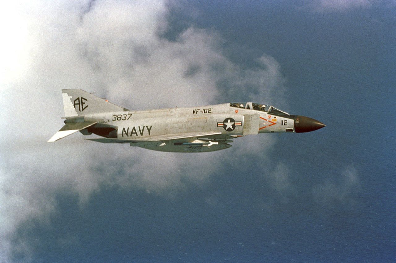 Samolot F-4 Phantom - maszyny tego typu współpracowały z systemem SAGE