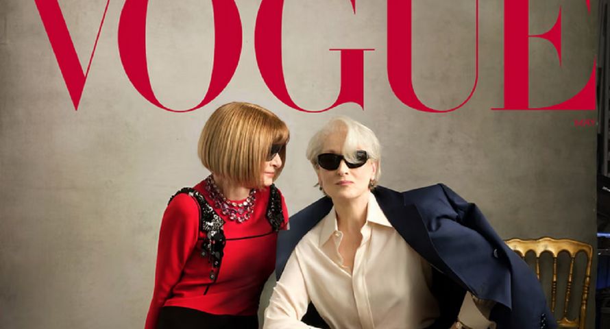 Anna Wintour po raz pierwszy na okładce "Vogue'a". Czy to tylko promocja filmu?