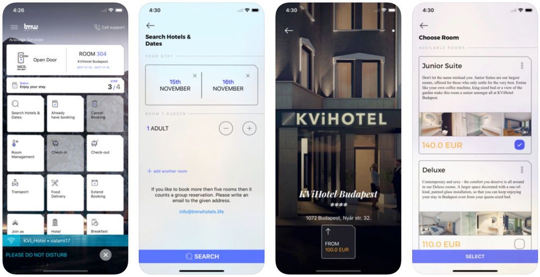 KViHote w Budapeszcie to nowy hotel, w którym wszystko załatwisz przez aplikację 2