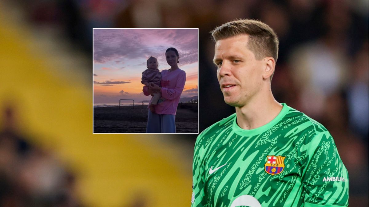 Wojciech Szczęsny złożył życzenia żonie i córce