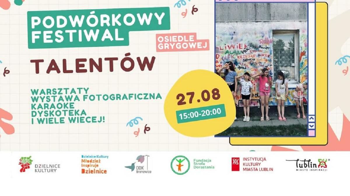 Podwórkowy festiwal talentów na grygowej