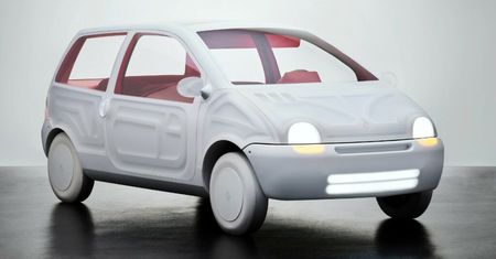 Przezroczyste twingo na 30-lecie modelu. Renault świętuje artystycznym projektem