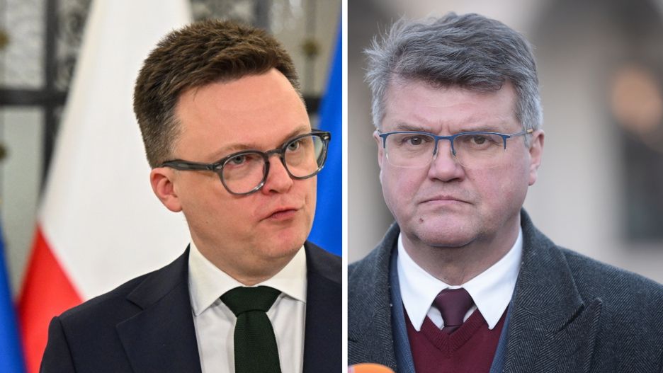 Szymon Hołownia i Maciej Wąsik