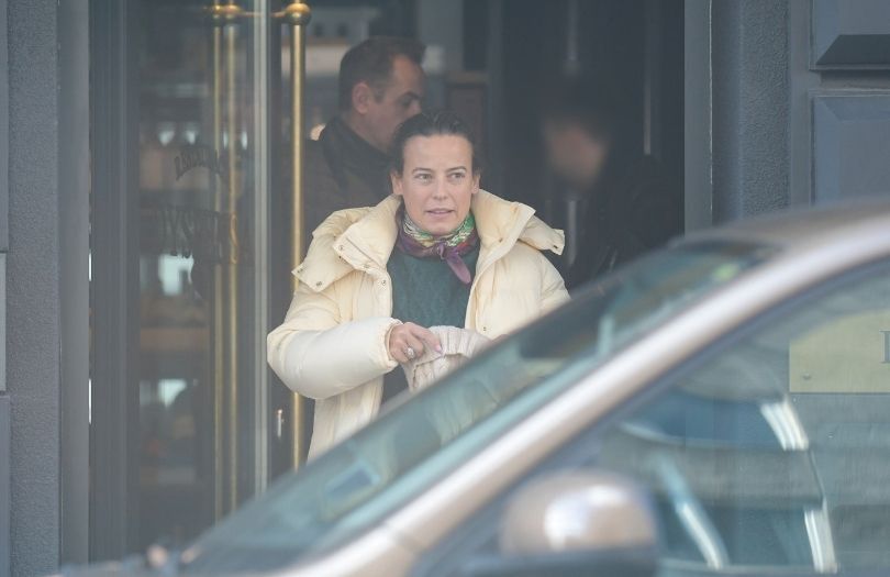 Naturalna Anna Mucha wybrała się do restauracji z Jakubem Wonsem