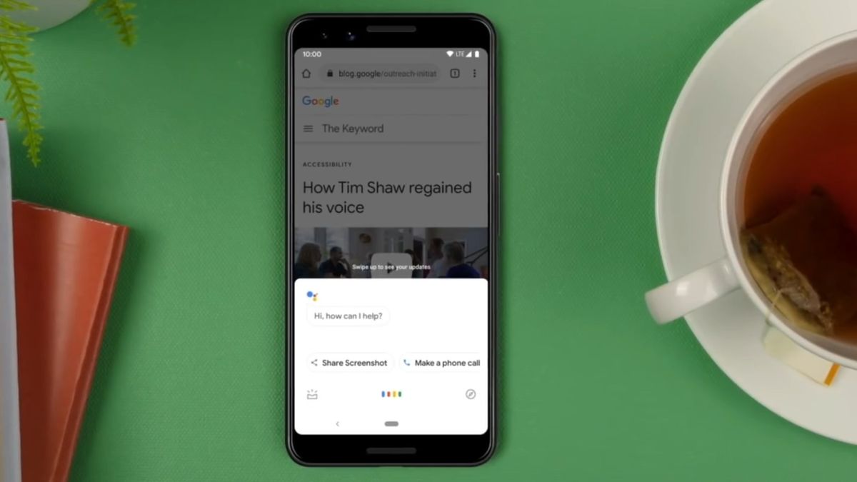 Google zaprezentowało nowe funkcje asystenta na CES 2020 (fot. Android @ YouTube)