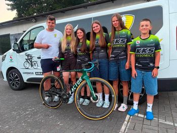 KKS Łysomice na Tour de Pologne Junior. Jest srebro młodej kolarki
