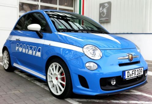 Abarth 500 w barwach włoskiej policji?